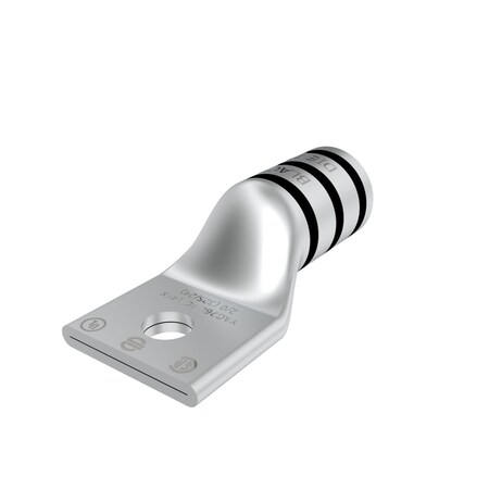 Burndy Cu Tubing Hylug, 1 Hole w/o Inspection Window, 2/0 AWG Flex, 125 Navy YAG26LTC14FX